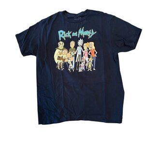 Rick and Morty  Cartoon Network Adult Swim Mens Size Small T-Shirt Short Sleeve